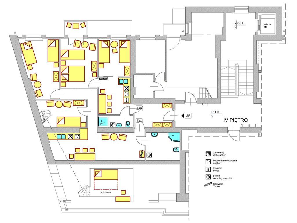 קרקוב Vanilla Apartment 3 חדר תמונה